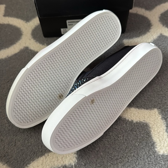 INC Women’s Navy Slip on Sammee Shoes/Sneakers Size 6.5 NIB - Picture 4 of 6